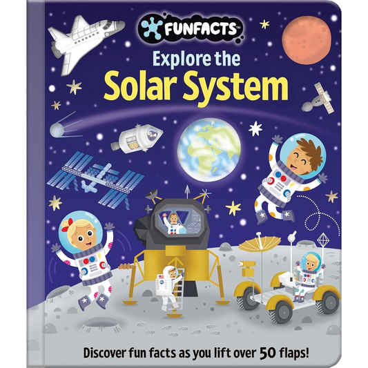 Explore the Solar System: Lift-the-Flap Book