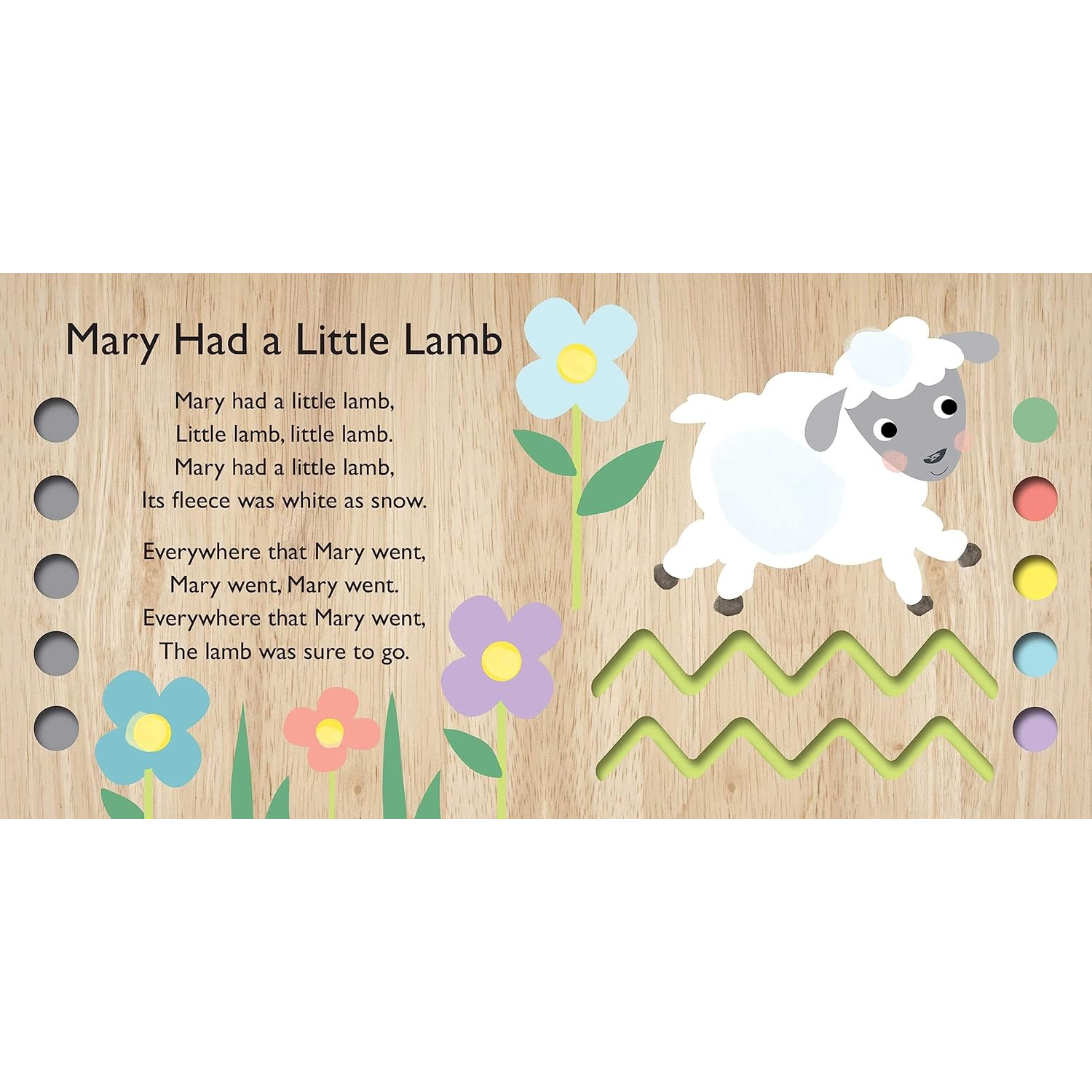 Touch and Trace Nursery Rhymes: Mary Had a Little Lamb