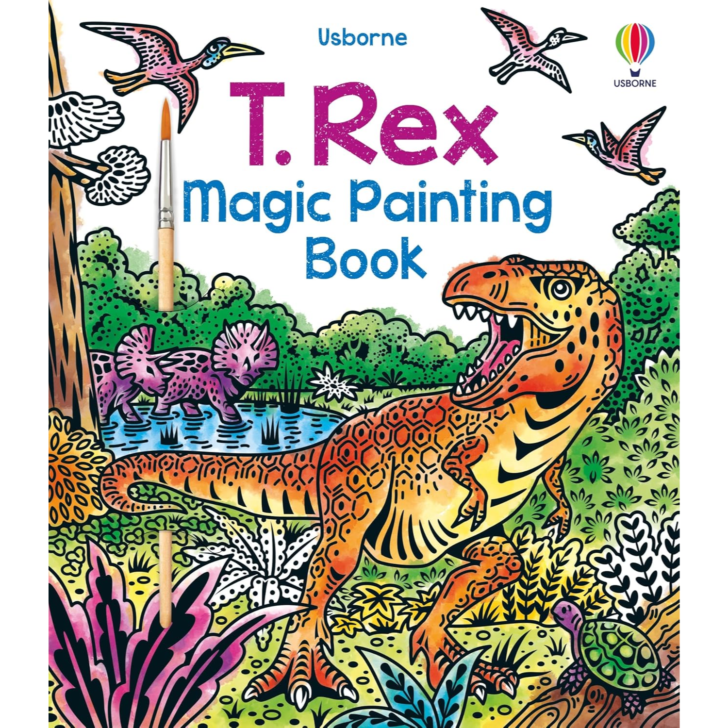 T. Rex Magic Painting Book: Sam Baer