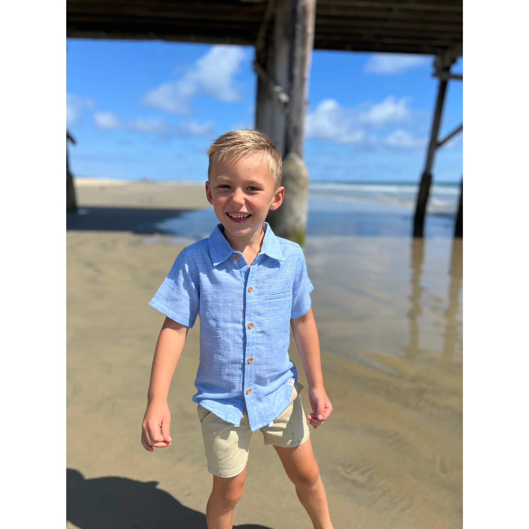 Chambray Newport Woven Shirt