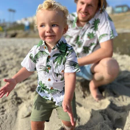 Khaki Green Hugo Twill Shorts