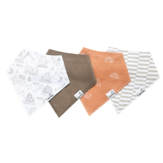 Gage Bandana Bib Set 4-pack