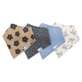 Gemma in Tan Bandana Bib Set 4-pack
