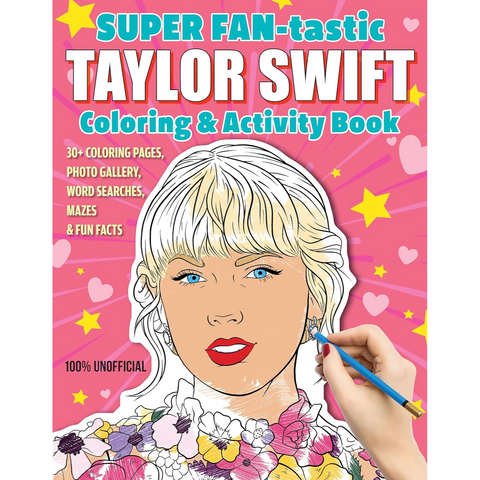 Taylor Swift Coloring & Activity Book