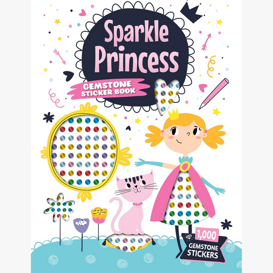 Sparkle Princess Gemstone Sticker Activity Book