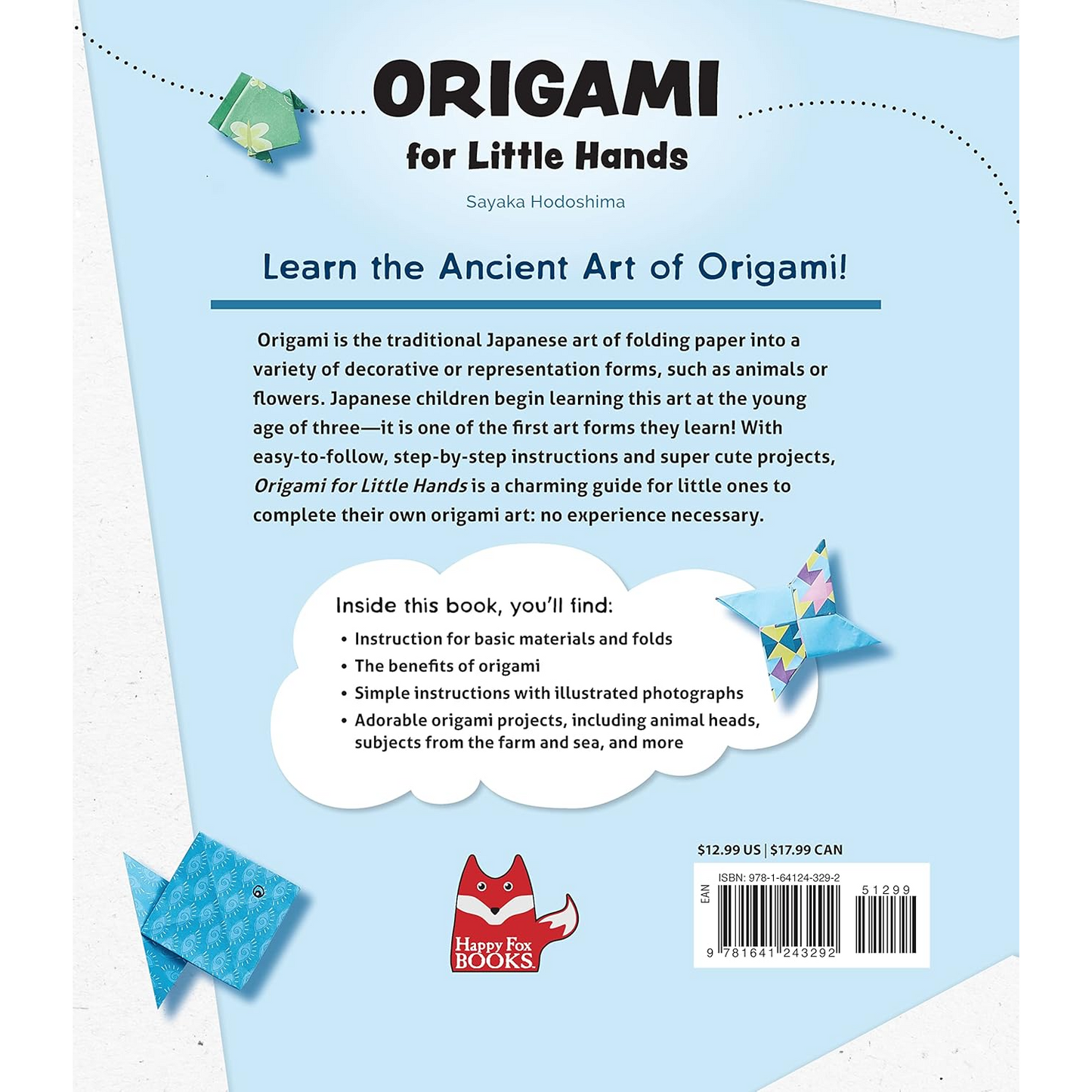 Origami for Little Hands Activity Book