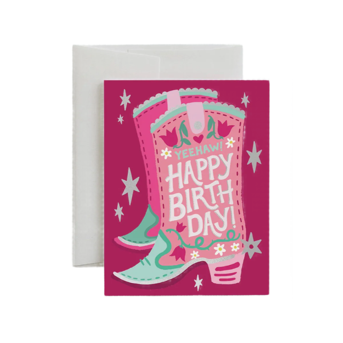 Cowgirl Boot Card