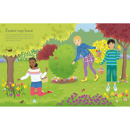 Sticker Dolly Dressing Easter