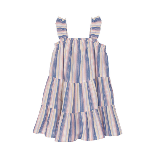 Purple Striped Riley Rose Dress