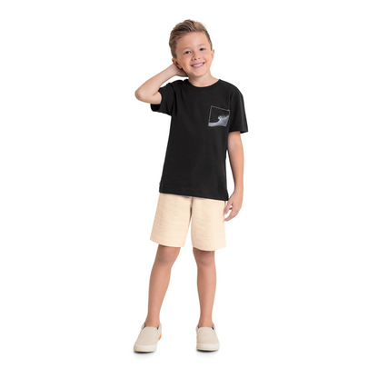 Black Waves Tee