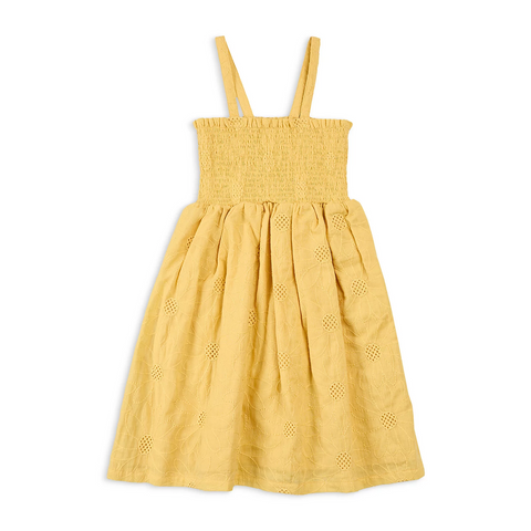 Yellow Woven Dress