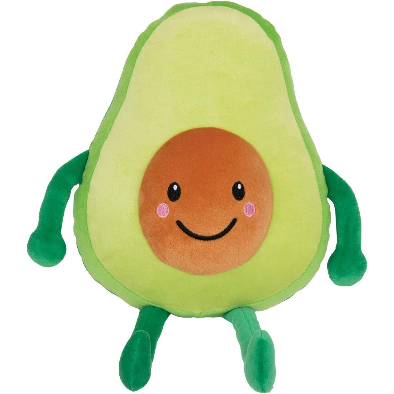 Smiling Avocado Fleece Plush