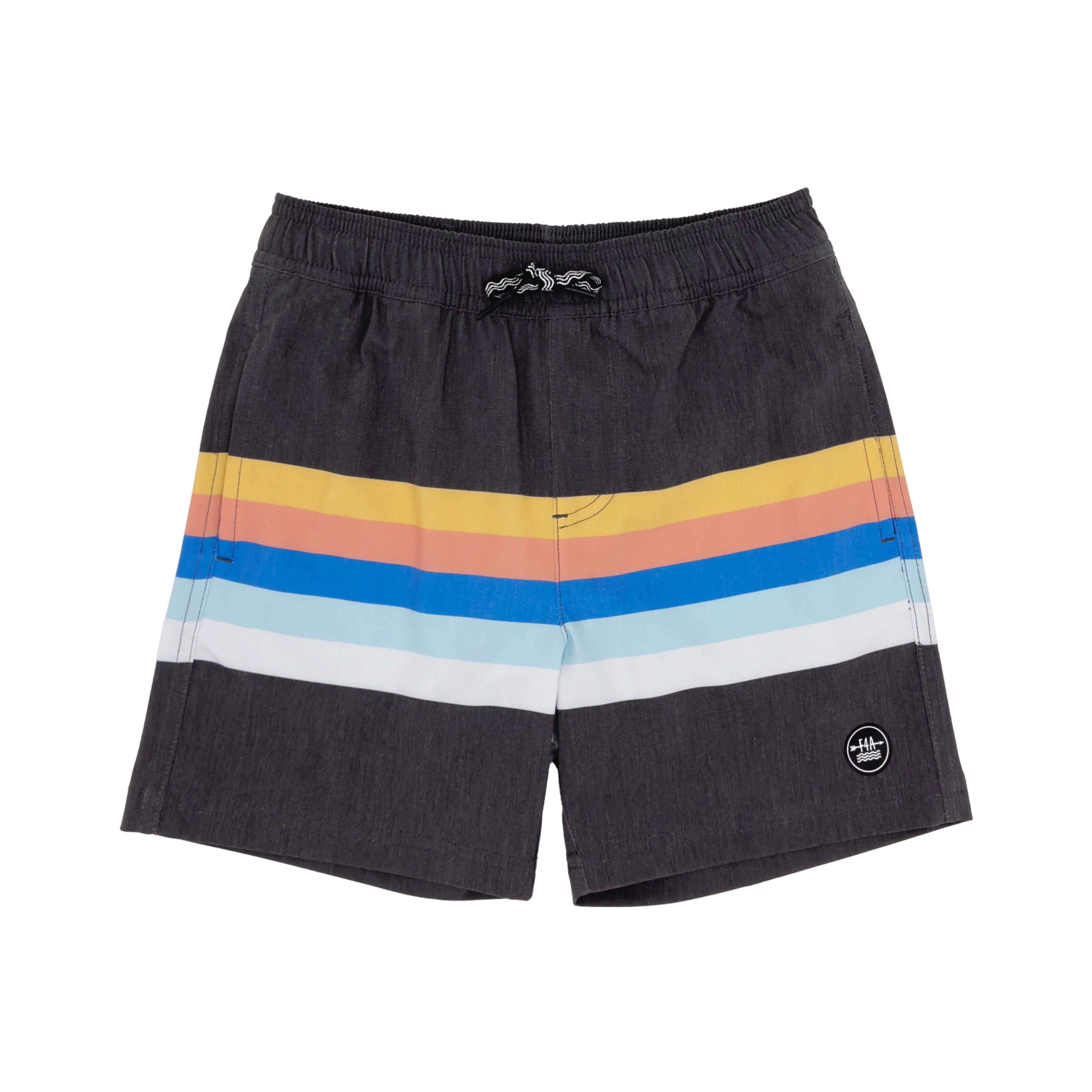 Vintage Stripe Volley Swim Trunk