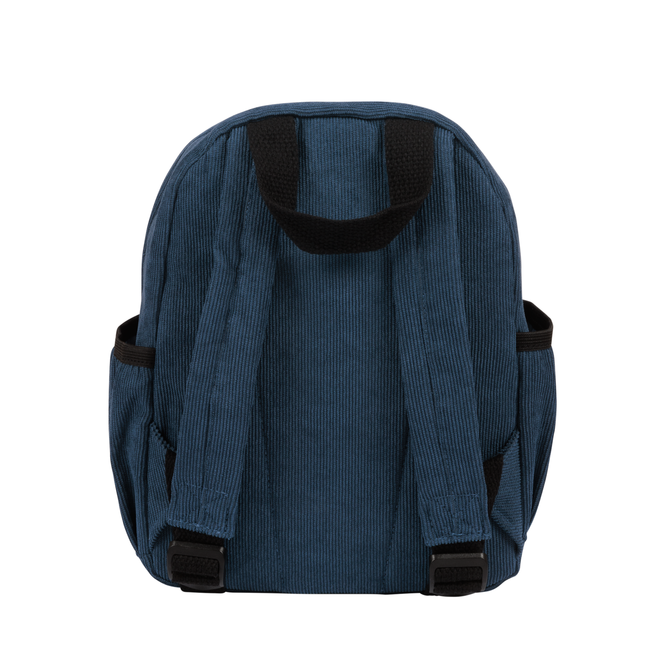 Navy Cord Mini Backpack