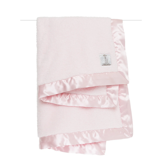 Pink Chenille Satin™ Baby Blanket