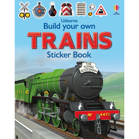 Build Your Own Trains Sticker Book