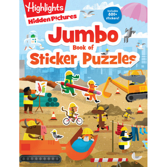 Jumbo Book Sticker Puzzles