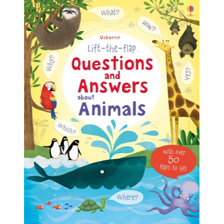 Lift-the-Flap Questions and Answers about ANIMALS