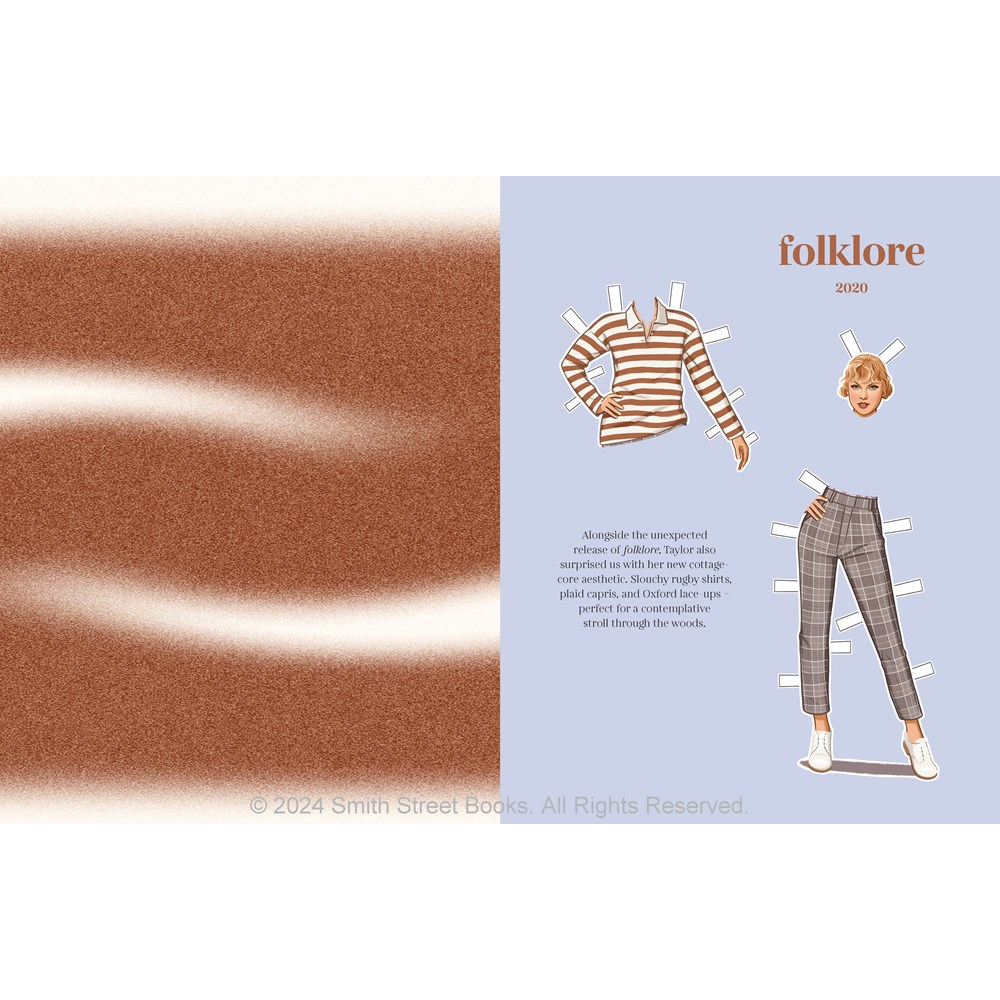 Dress Up Taylor: Paper Doll Book