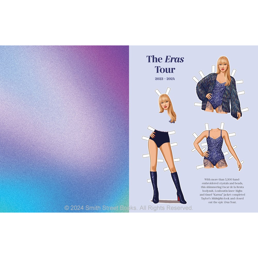 Dress Up Taylor: Paper Doll Book