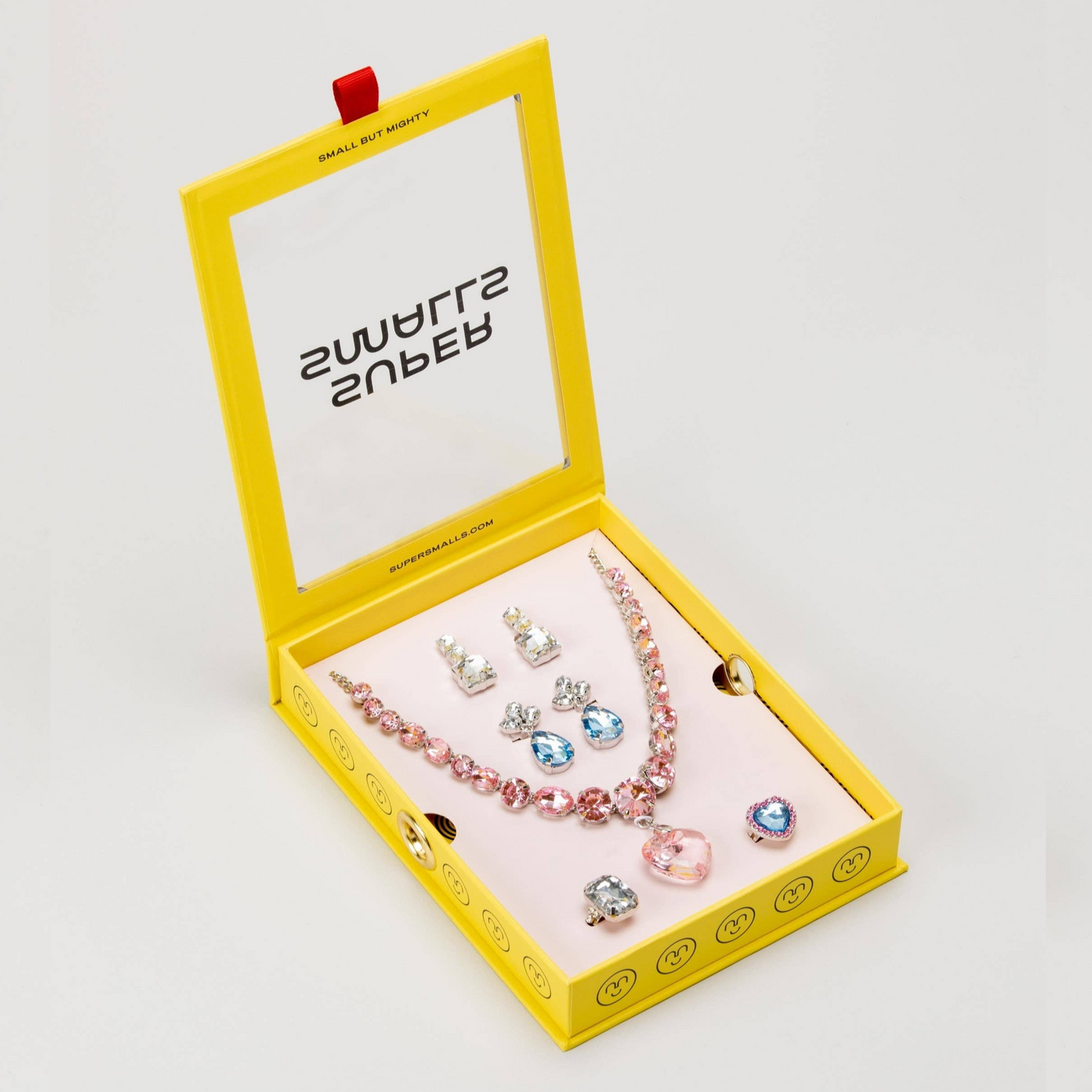 Pink & Blue Necklace Set