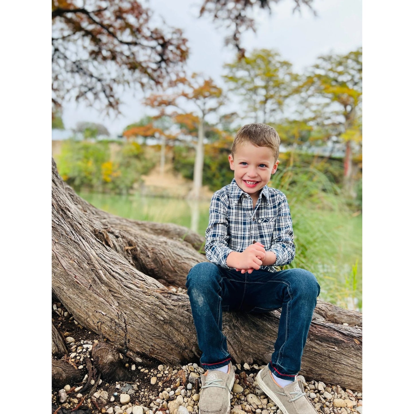 Black White Atwood Plaid Shirt