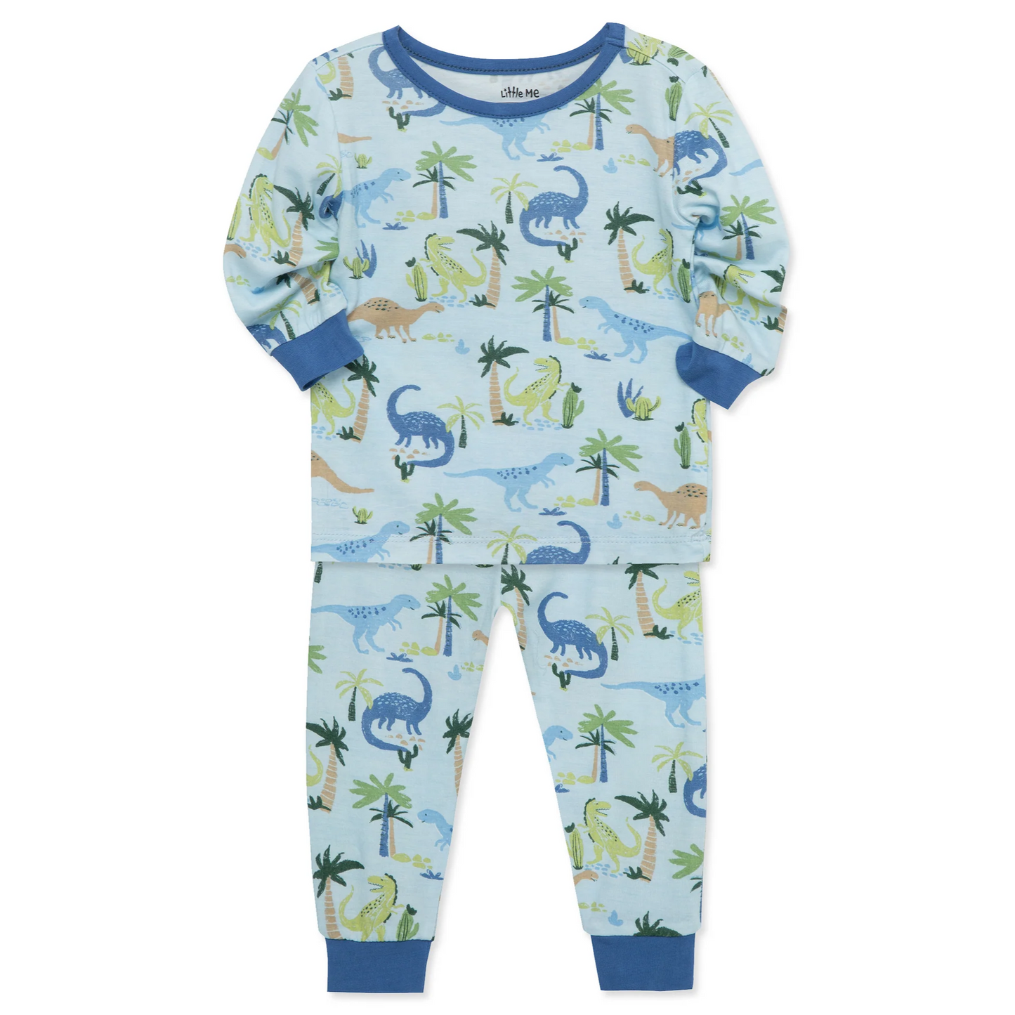 Dino Jungle Bamboo Pajamas (Toddler)