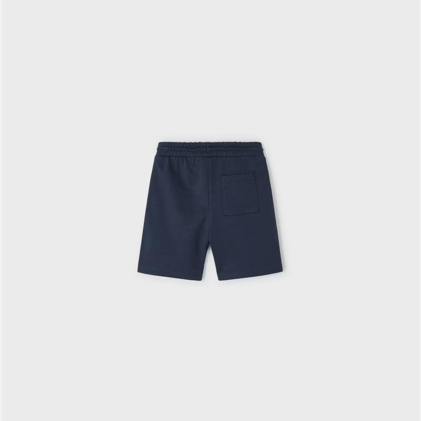 Navy Active Knit Bermuda Shorts