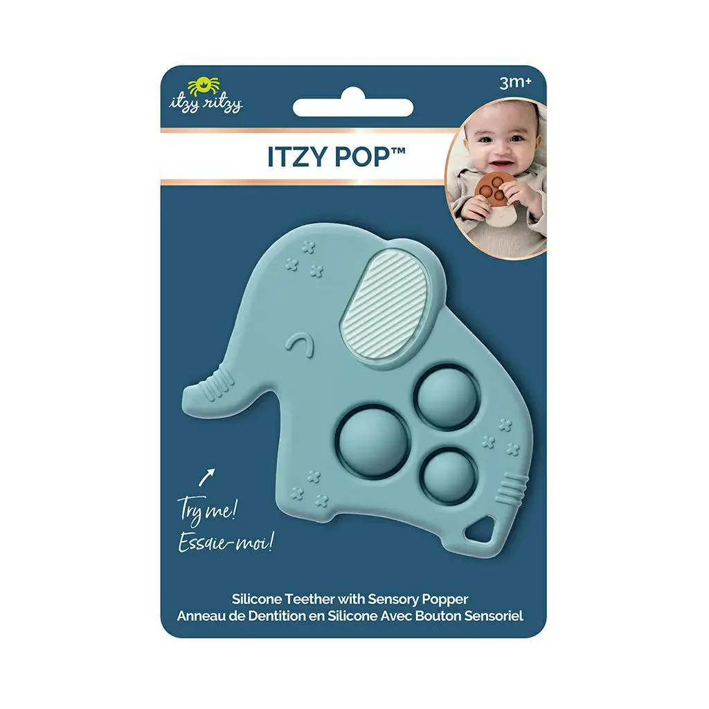 Itzy Pop™ Elephant Sensory Popper Toy