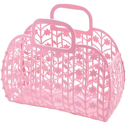 Leafy Basket Tote