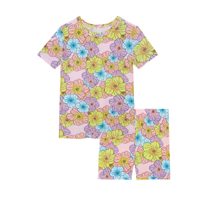 Kourtney Short Sleeve Shorts Pajama