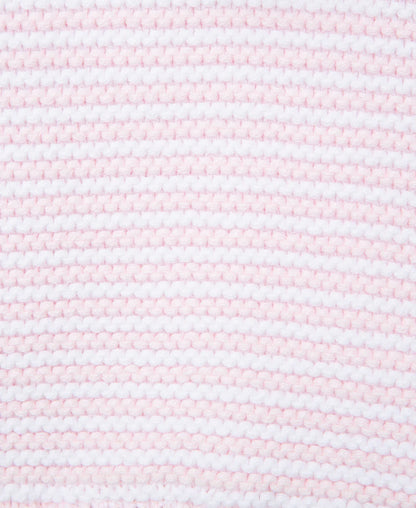 Little Me Pink Knit Button Cardigan