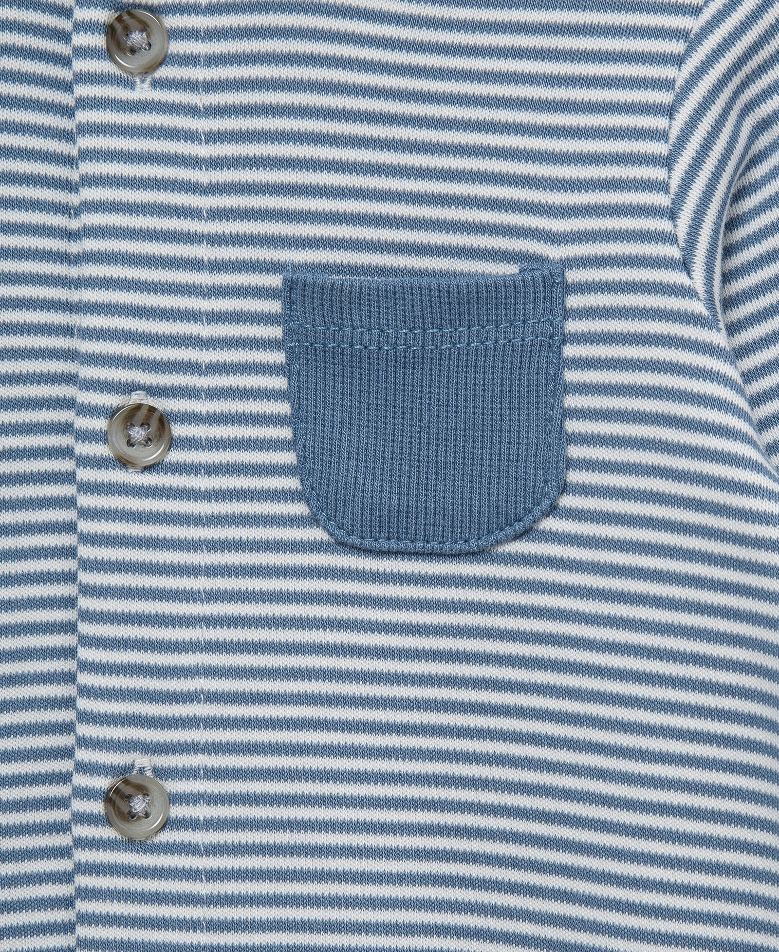 Navy Striped Coverall & Hat