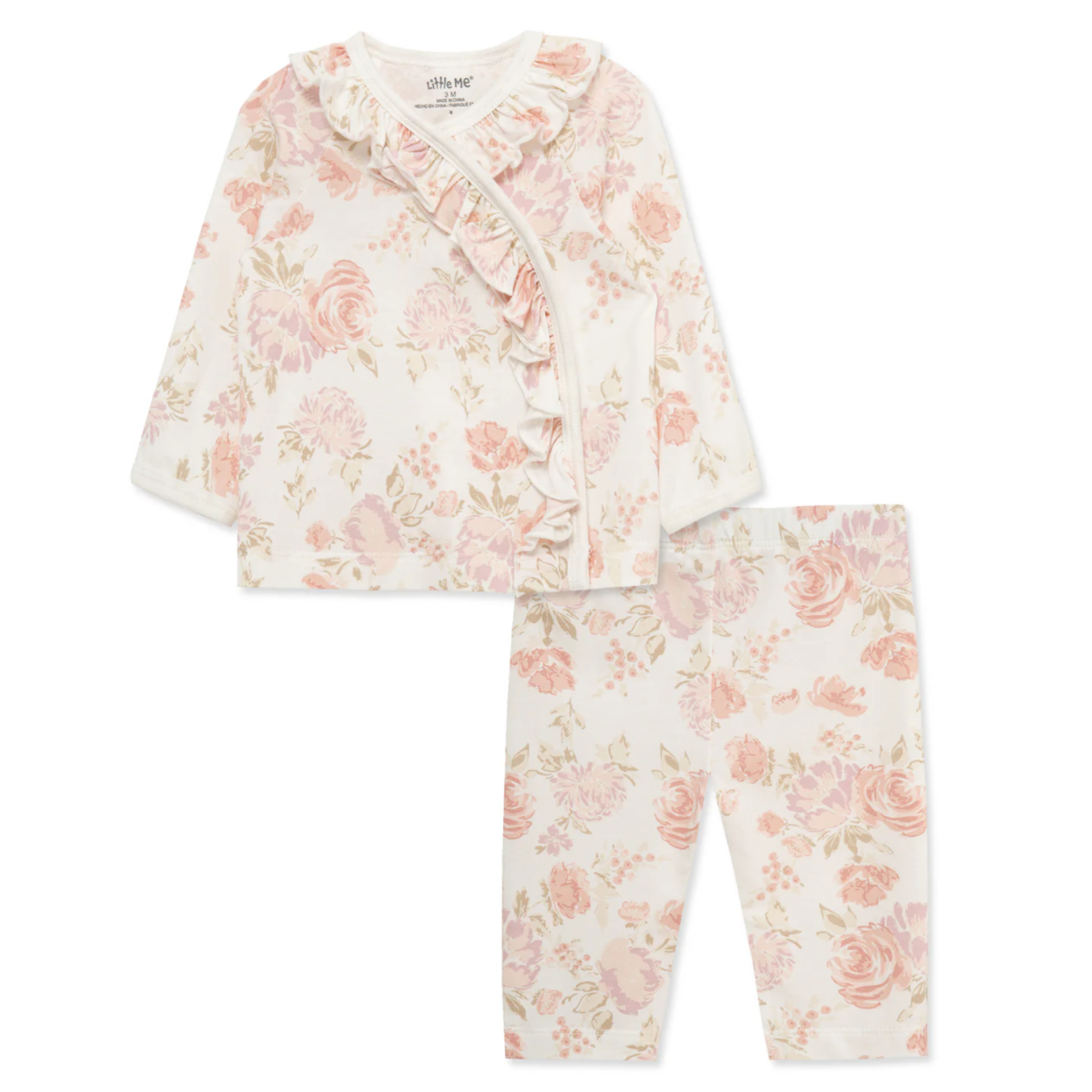 Fabulous Floral Cardigan Set