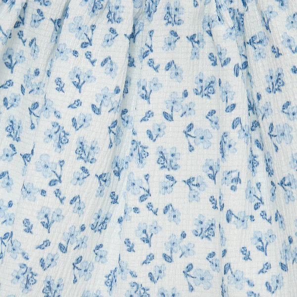 Blue Ditsy Skort Set