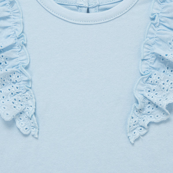 Blue Ditsy Skort Set