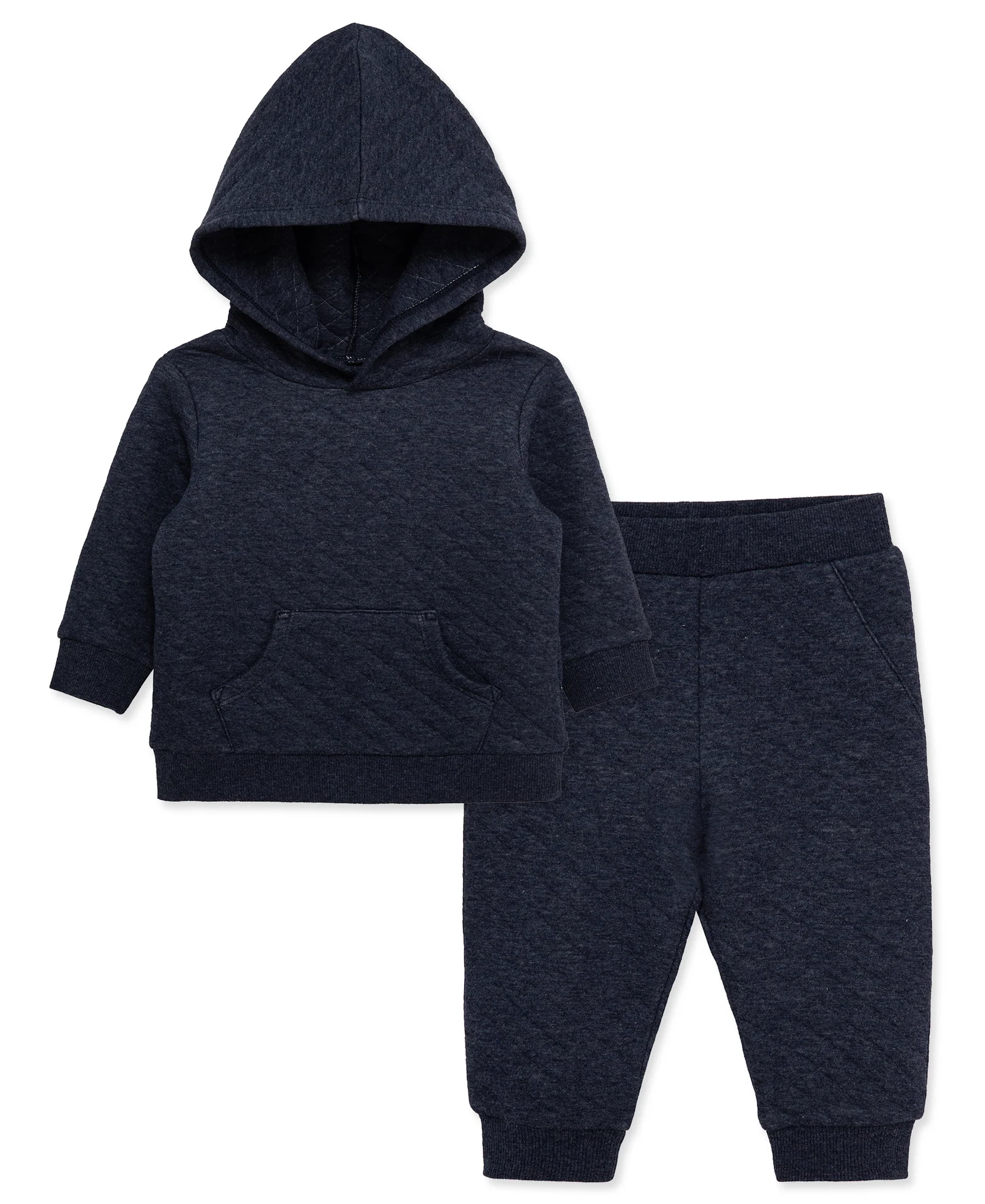 Diamond Hooded Sweatshirt Set