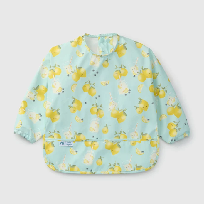 Lemon Squeezy Long Sleeve Bib