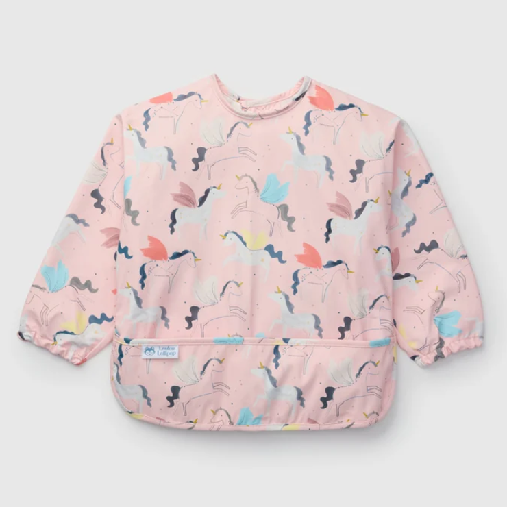 Unicorn Ballet Long Sleeve Bib