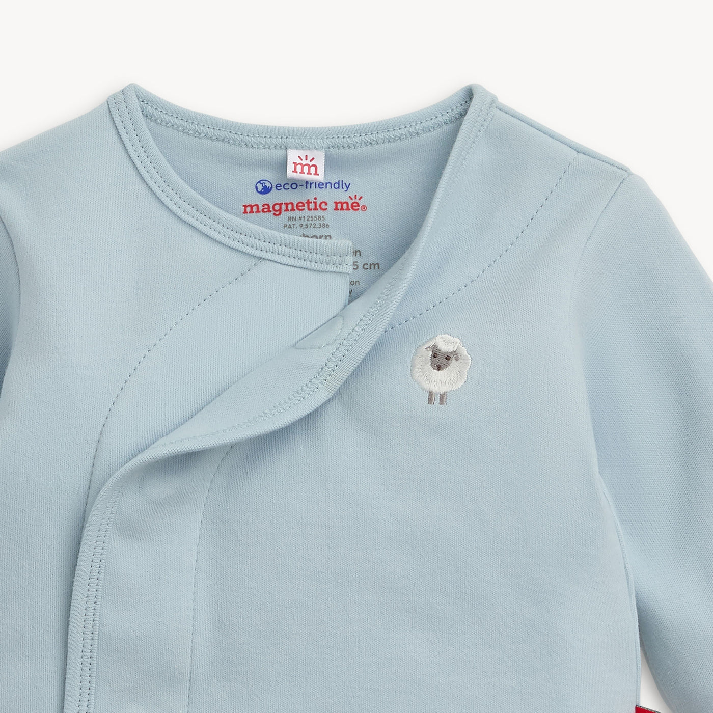 Blue Stripe Organic Cotton Kimono