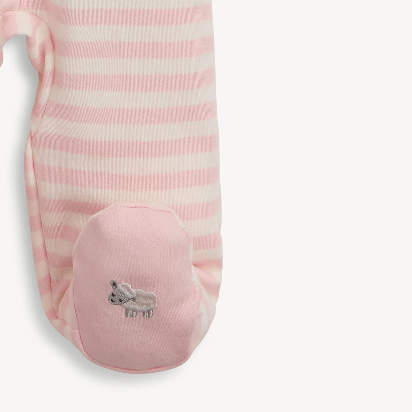 Pink Stripe Organic Cotton Kimono