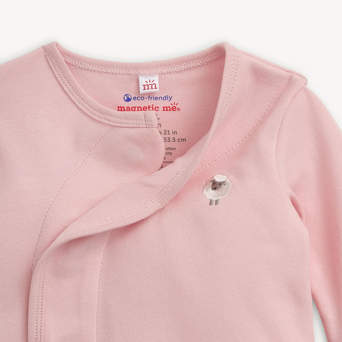 Pink Stripe Organic Cotton Kimono