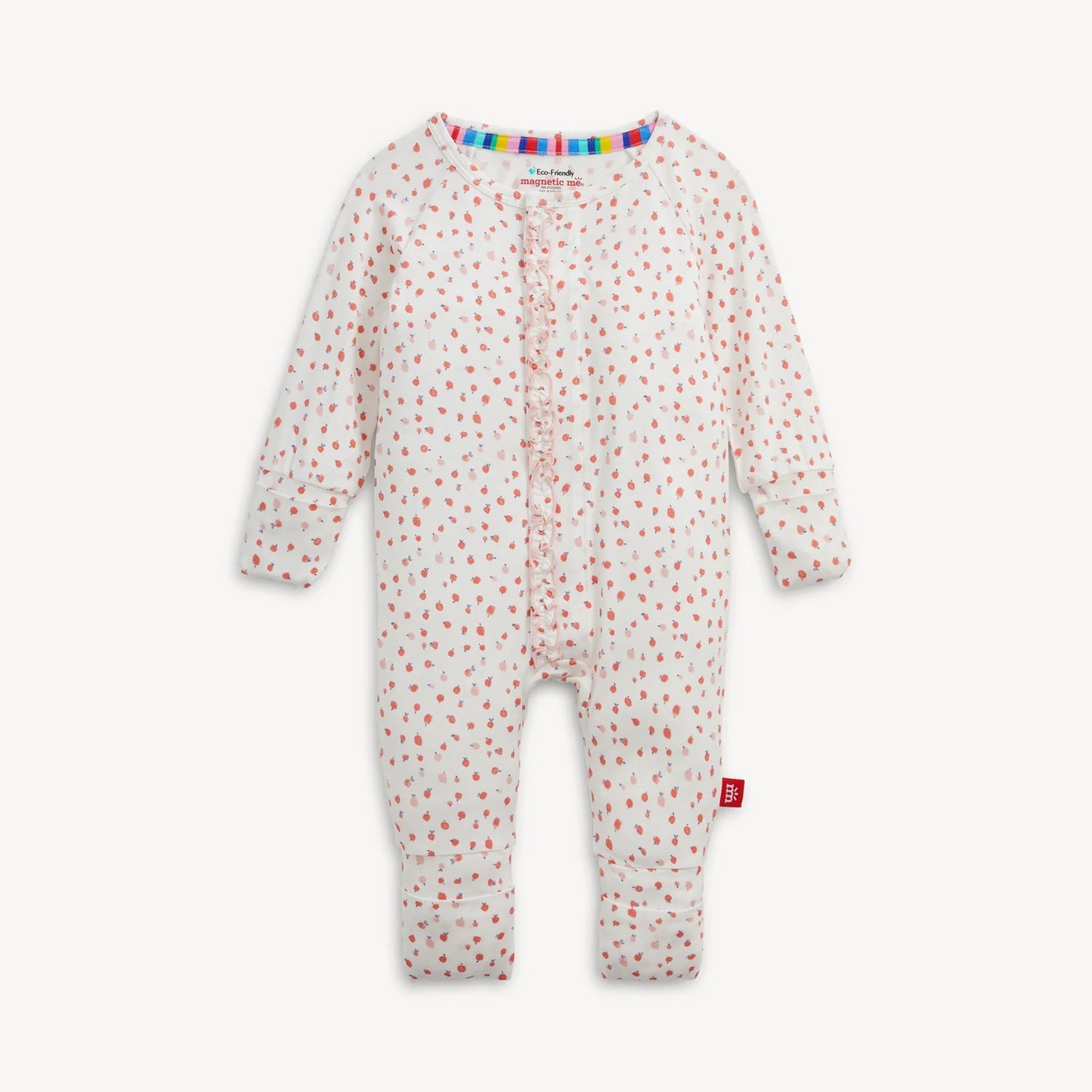Apple Blossom Modal Ruffle Convertible Coverall