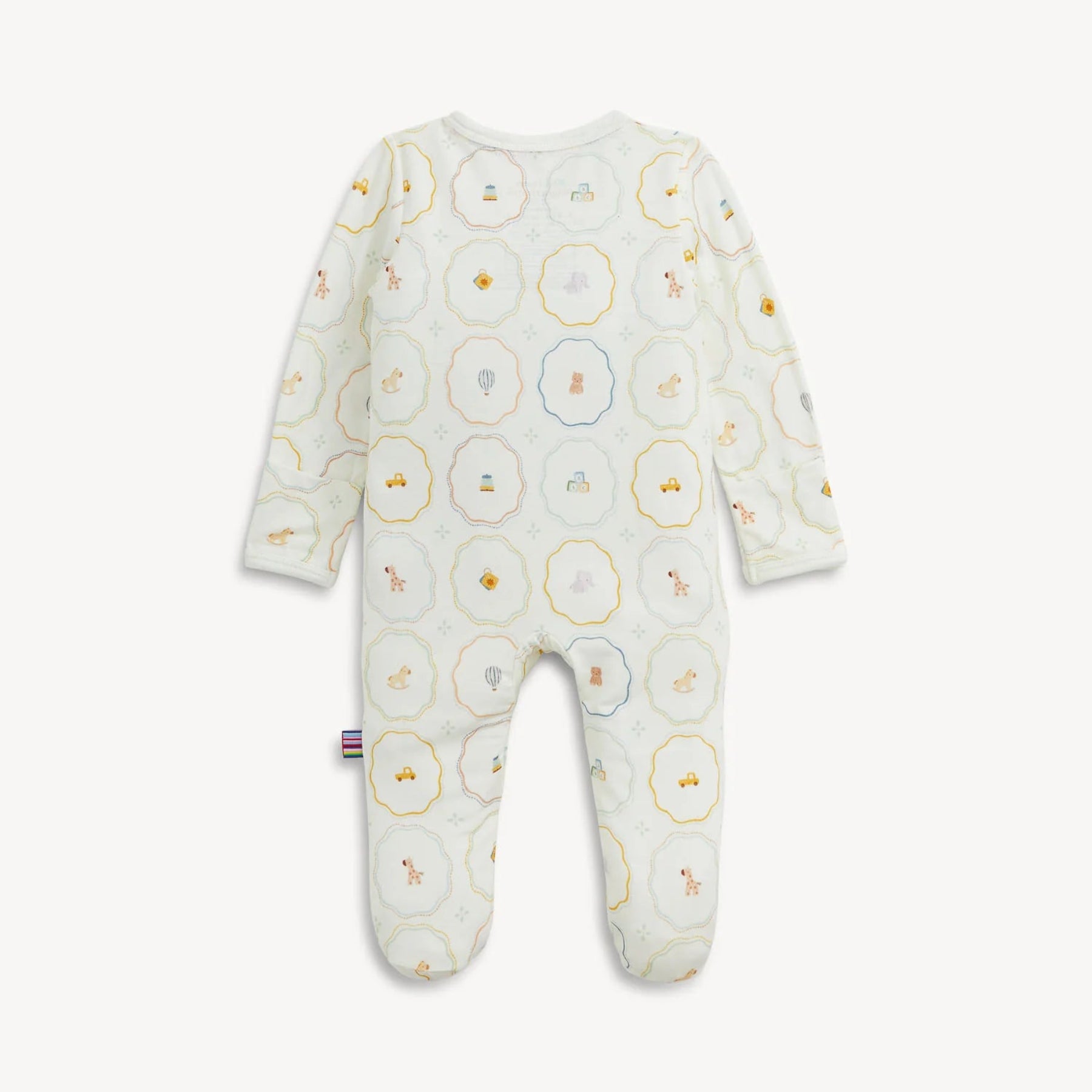 Nursery Magic Cream Modal Footie