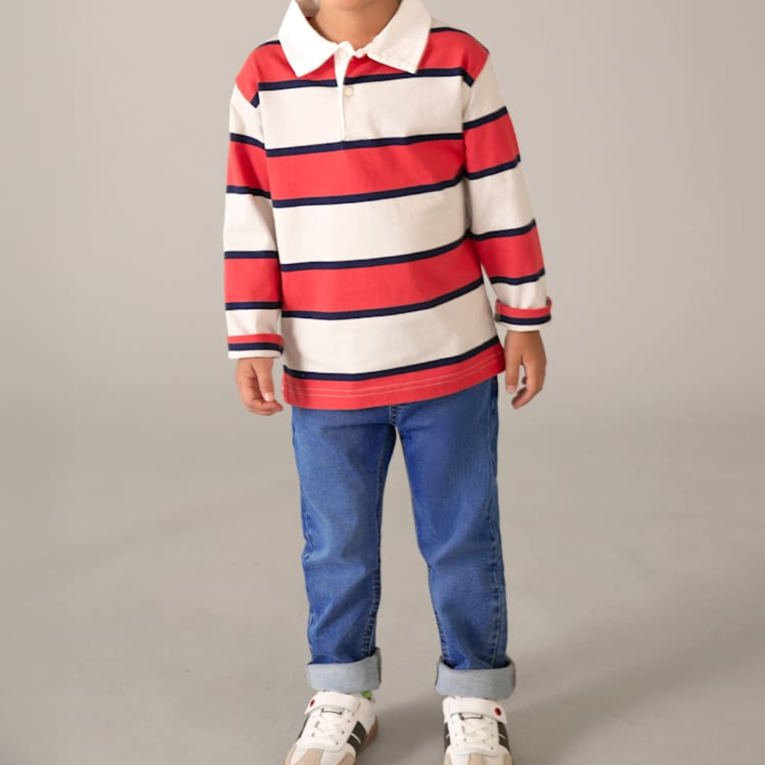 Soft Denim Jogger Pants