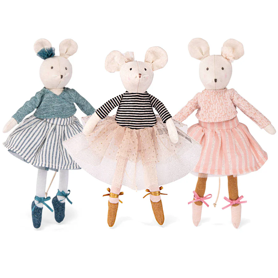 "Little School Of Dance" Mouse Dolls