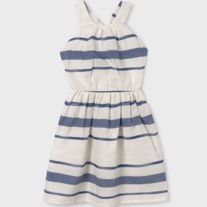 Cobalt Striped Dress