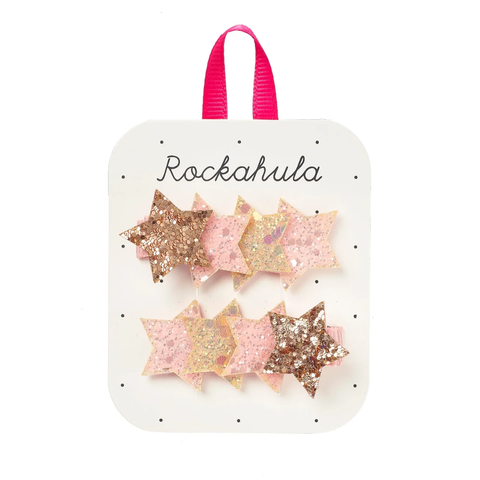 Shimmer Star Clips