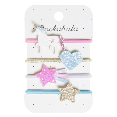 Unicorn Ponies Hair Ties