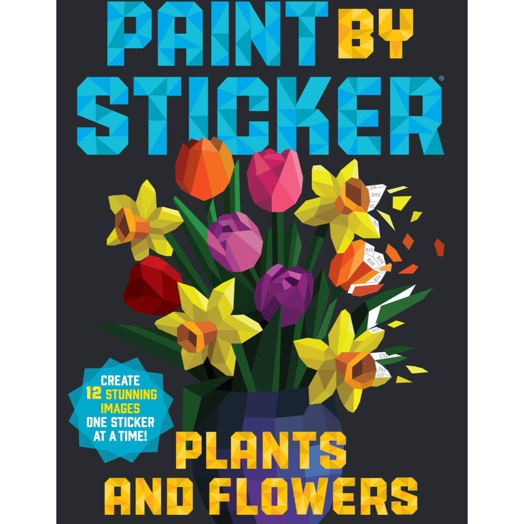 Paint by Sticker: Plants and Flowers